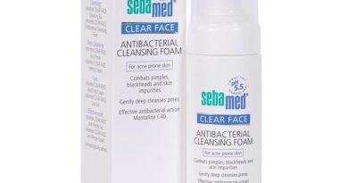 Sabun Cuci Muka Untuk Kulit Sensitif Terbaik Sebamed Clear Face Antibacterial Cleansing Foam 1